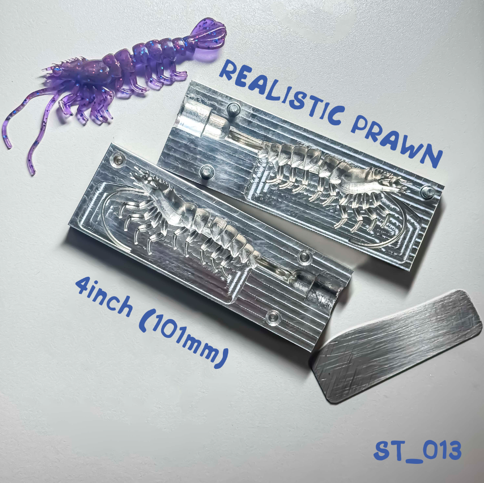 Realistic Prawn - 4 inch (101mm) - 1cav - Condition - (New)