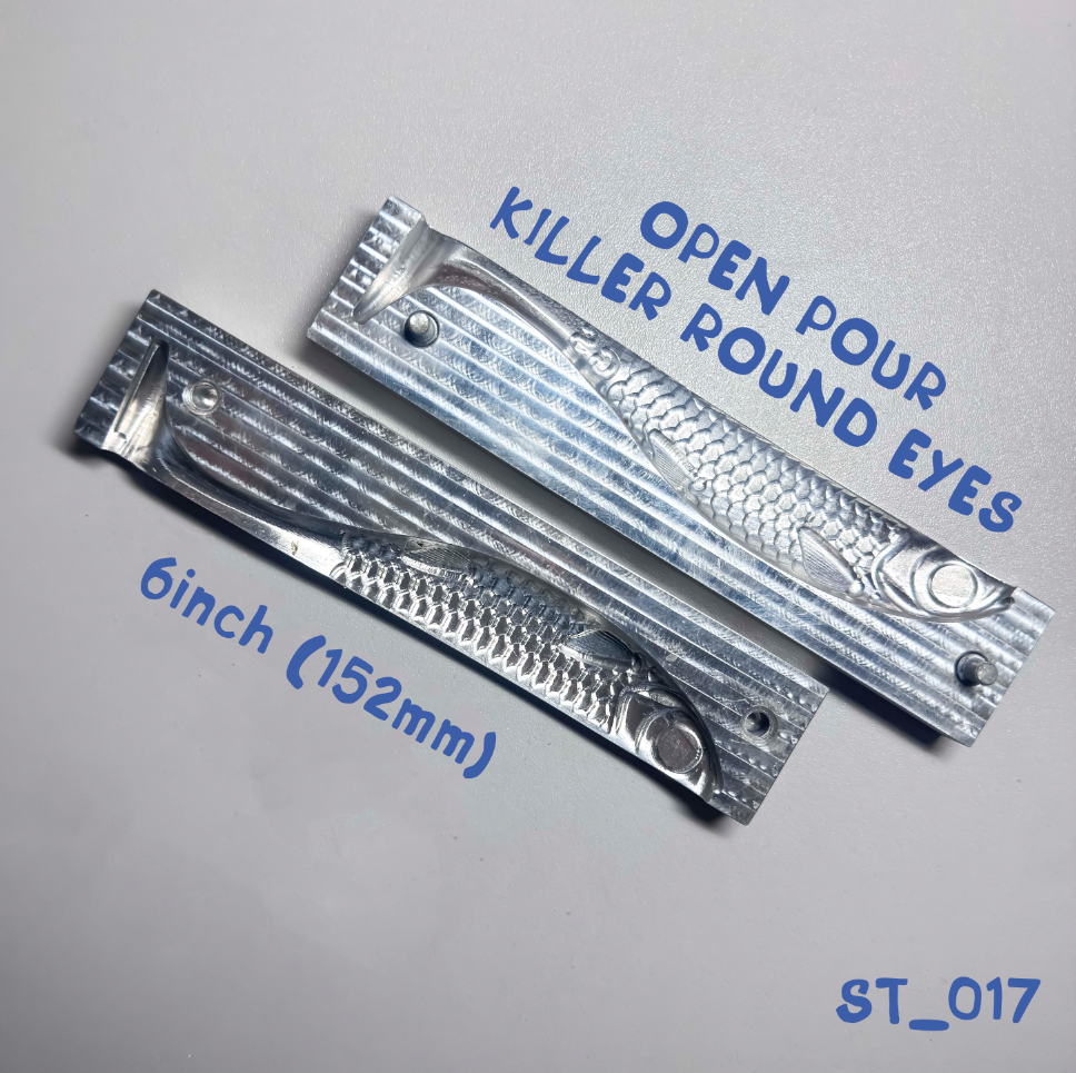 Killer Open Pour Mold - 6 inch - Condition - (New) Solid Body