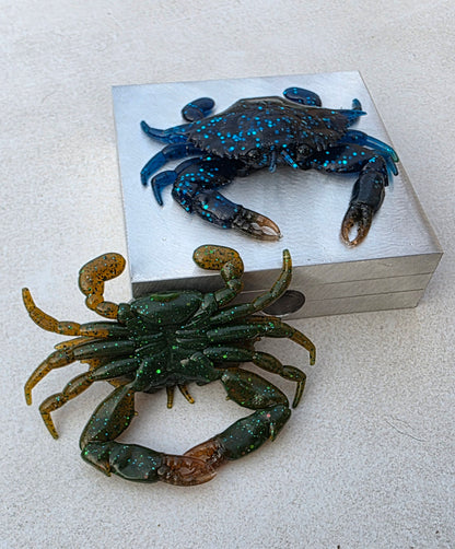 Blue crab 3.75inch + claws and eyes mold (no defects)