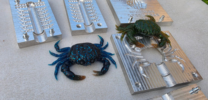 Gree crab 3.15inch + claws and eyes mold (no defects)