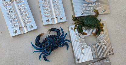 Gree crab 3.15inch + claws and eyes mold (no defects)