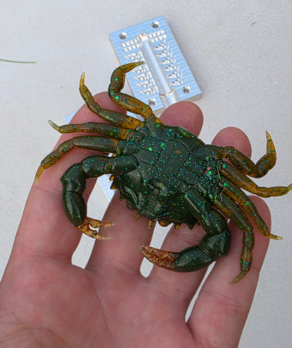 Gree crab 3.15inch + claws and eyes mold (no defects)