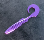 WU Ribbed Angry Grub (3″- 6″) Without Space to Glue the Eyes