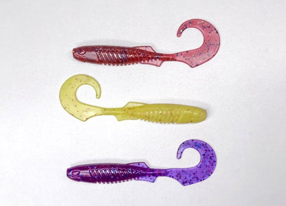 WU Ribbed Angry Grub (1.5″-2.75″)