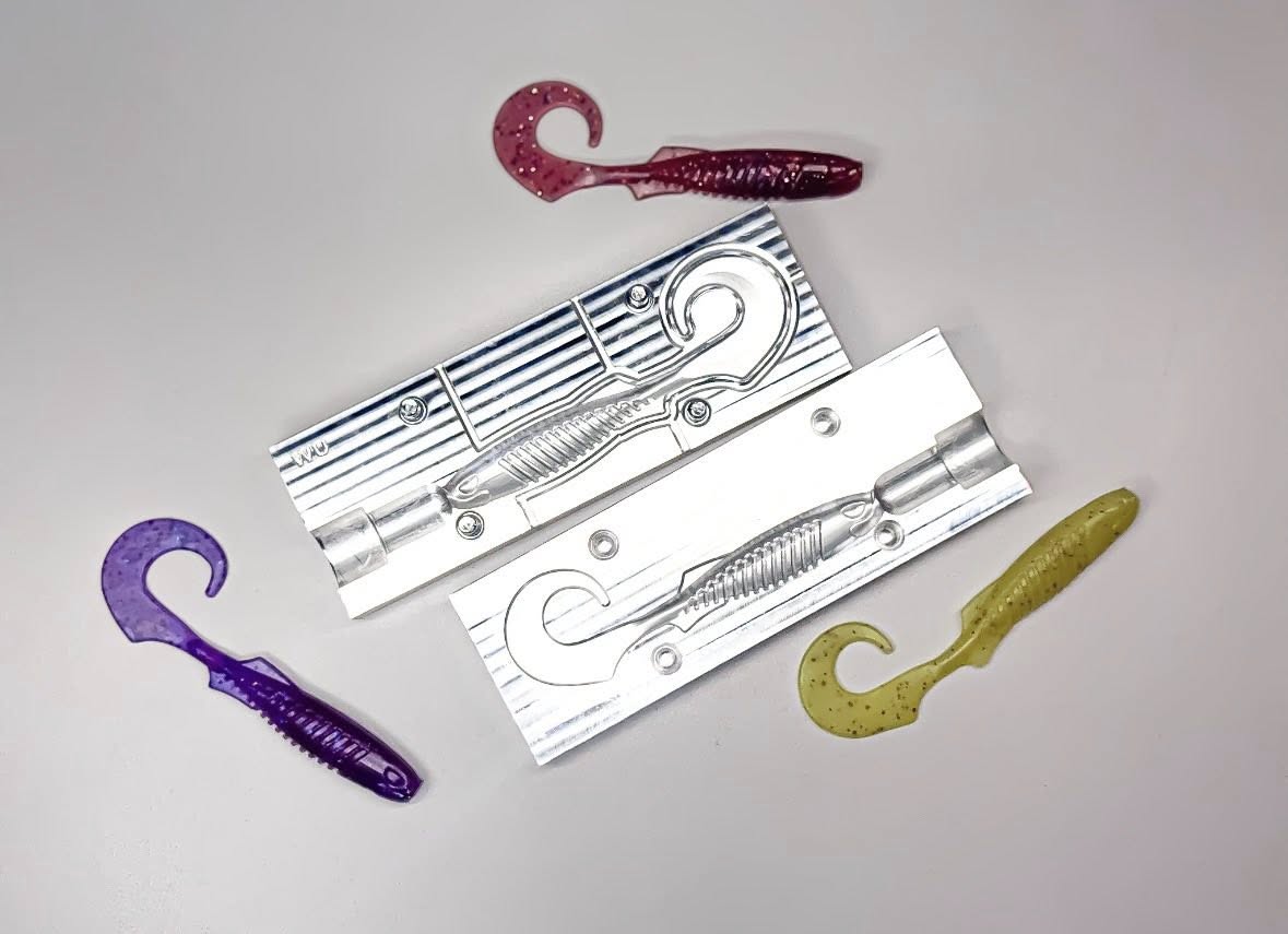 WU Ribbed Angry Grub (1.5″-2.75″)