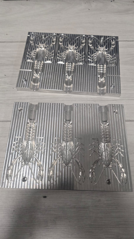 Craw Mold 4in - 3cav - (no defects)