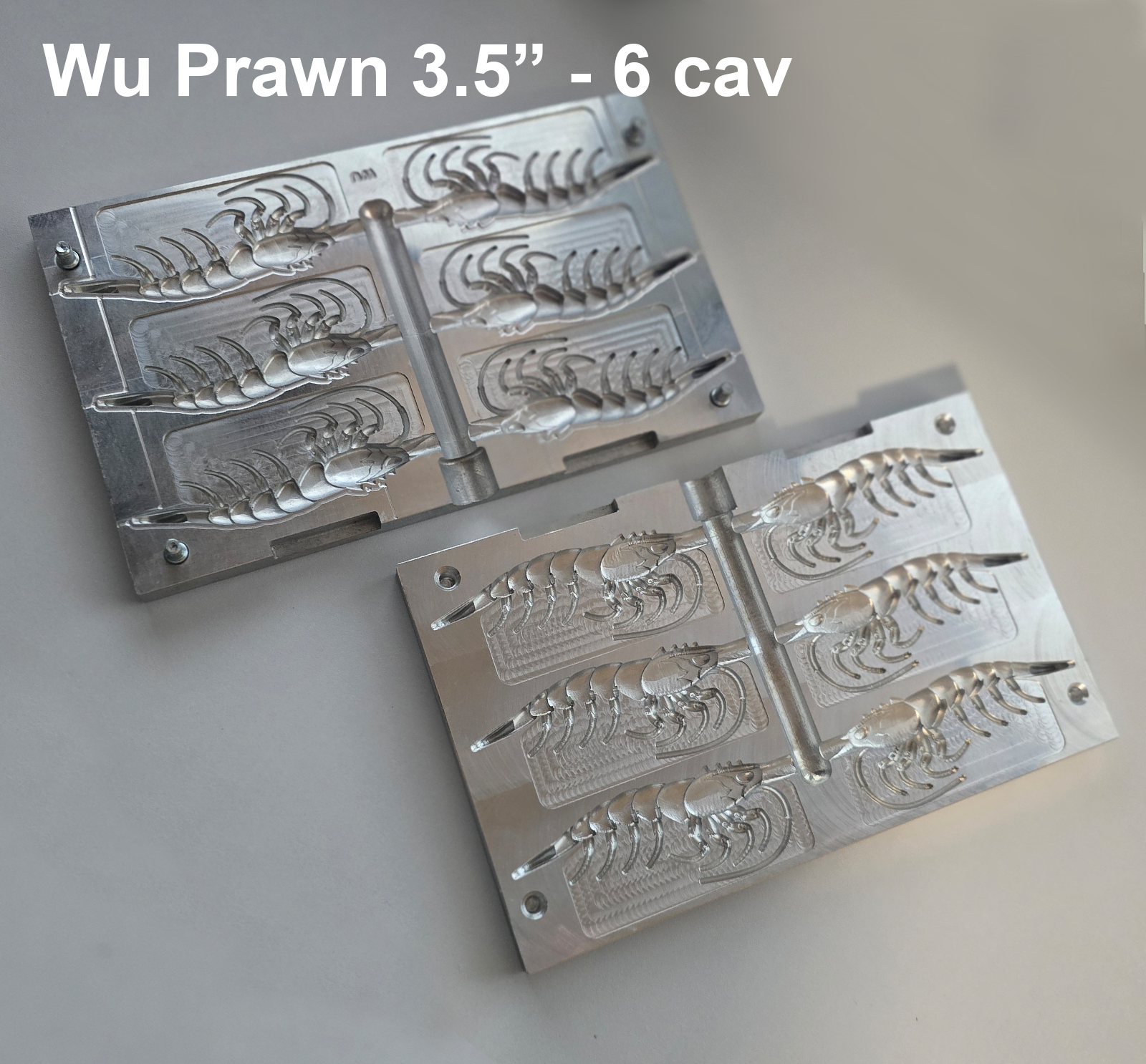 WU Prawn - 3.5" - 6cav (Not used - without defects)