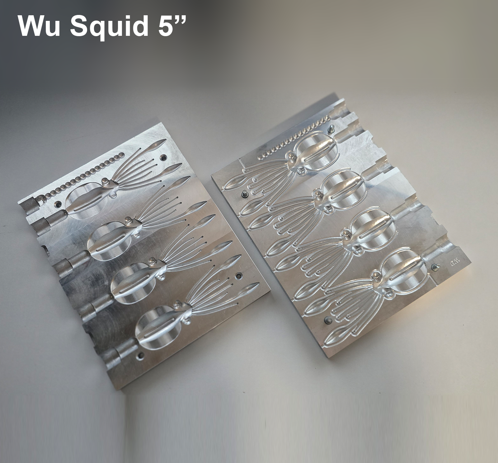 WU Squid 5" - 4 cav + eyes (Not used - without defects)