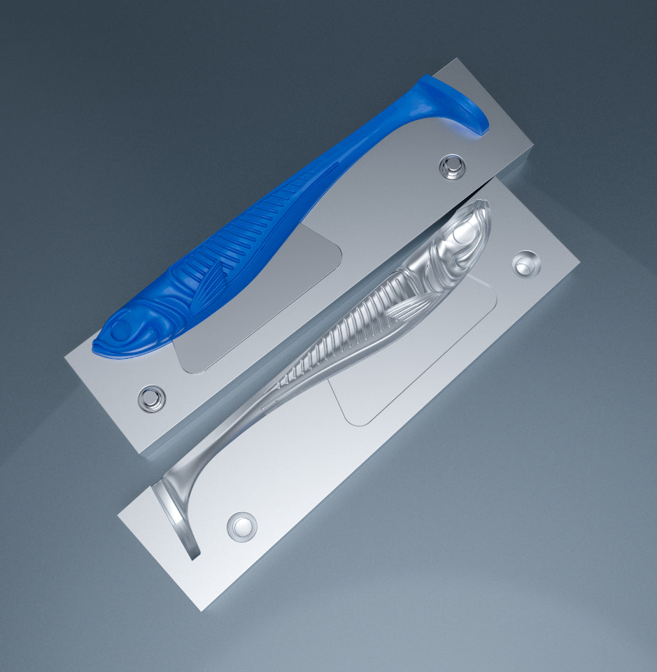 Hunter Open Pour Mold (3.5″- 8″) Hook Slot
