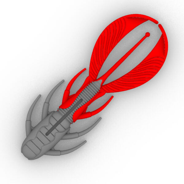 Demon Tail Molds (3″- 4.5″)